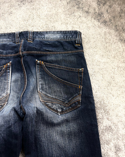 NICOLE CLUB "TWIN ZIP" DENIM (M)
