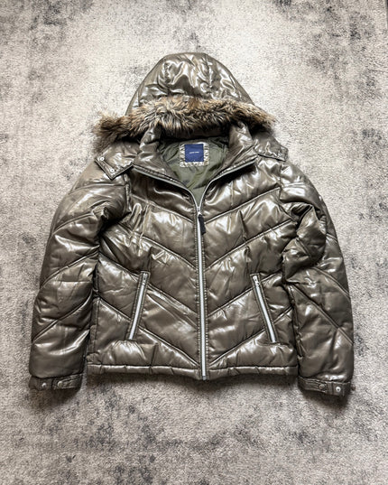 POPULAR MODEL "MUTED CHROME" PUFFER