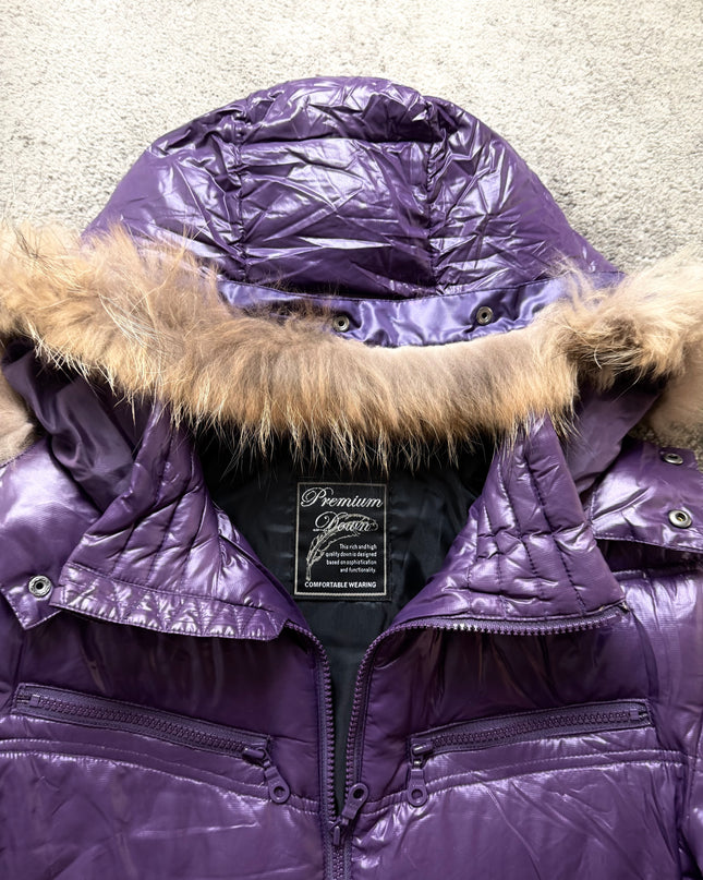 TAKEO KIKUCHI "VIOLET SILENCE" PUFFER