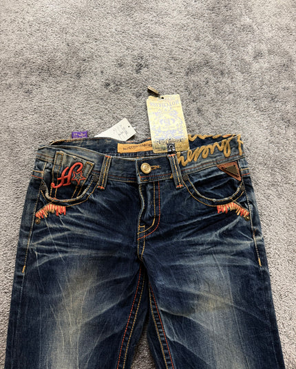 HOTCHKISS "REBEL STITCH FLARE" DENIM (S)