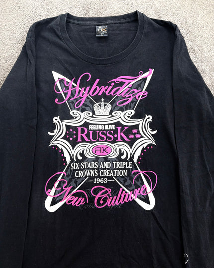 RUSS K "NEON CREST" LONGSLEEVE (S-M)