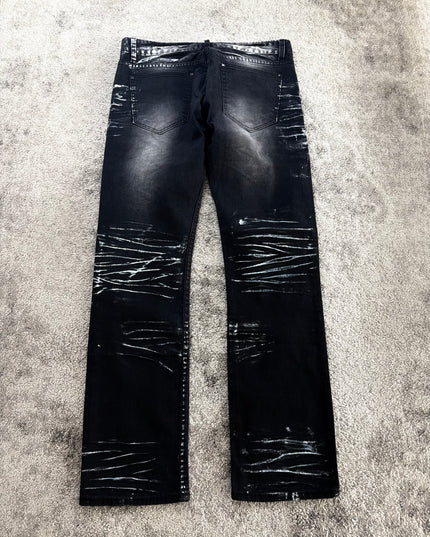 K.U.I "MIDNIGHT SLASH" DENIM
