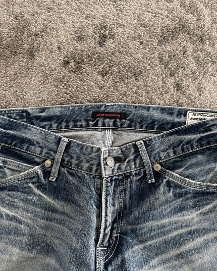BLUE WAY "ICE FADE" SLIM DENIM (S-M)