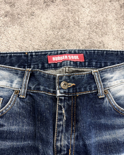 RUBBERSOUL "VINTAGE FADE" DENIM (M)