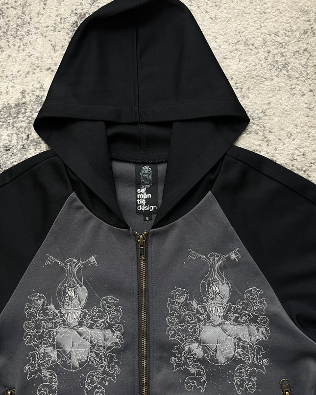 SEMANTIC DESIGN ZIP HOODIE