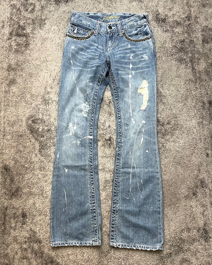 JACKROSE "BLEACHED CHAOS" DENIM