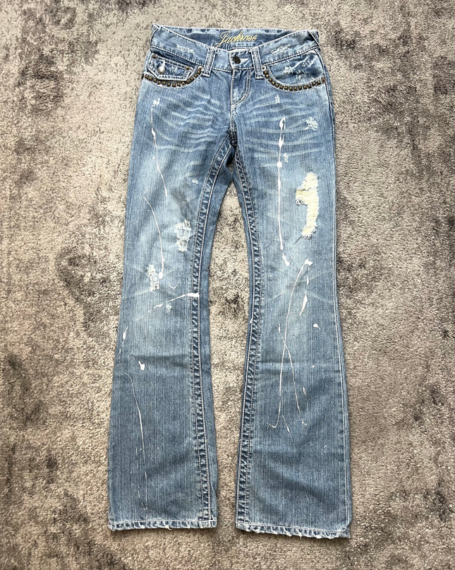 JACKROSE "BLEACHED CHAOS" DENIM