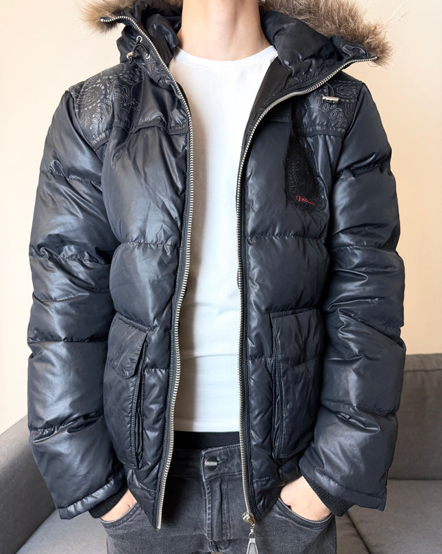 KD "BLACK STATIC" PUFFER