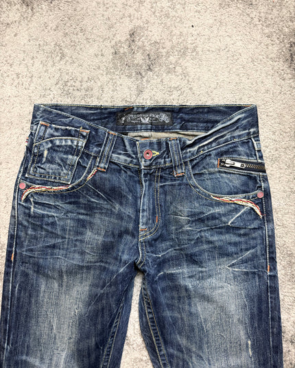 RED PEPPER "MIDNIGHT FADE" DENIM