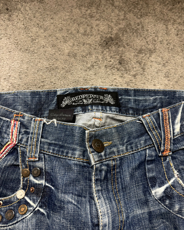 RED PEPPER "REBEL HARDWARE" DENIM