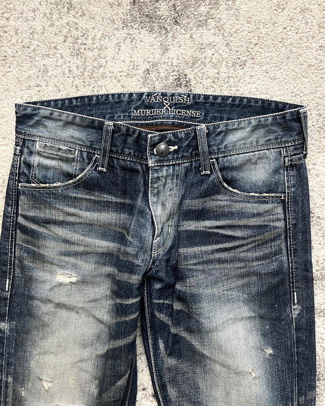 VANQUISH X MURDER LICENSE "DECAY" DENIM