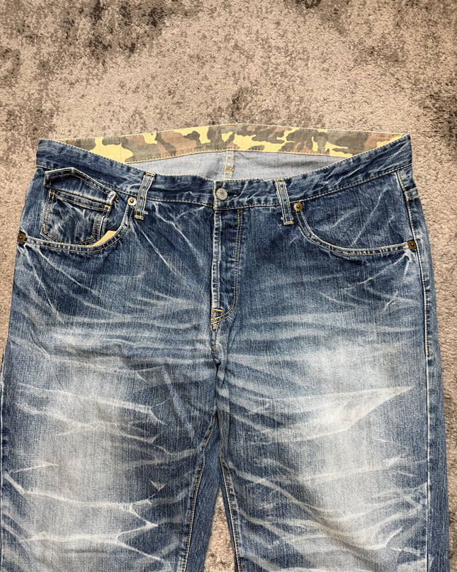 DRAGONSPIRAL "FADED UNIVERSE" DENIM XL