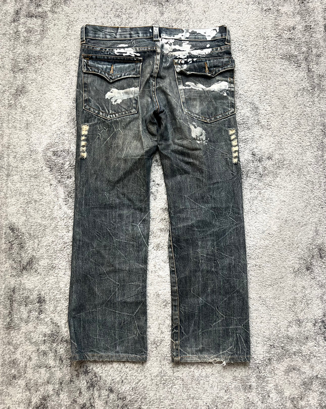 K.U.I "ASHES & FRAGMENTS" DENIM