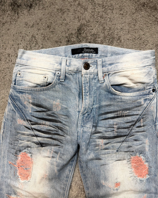 DOMINATE "WRECKED LIGHT WASH" DENIM