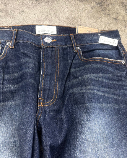 AEROPOSTALE "MIDNIGHT FADE" DENIM (M)