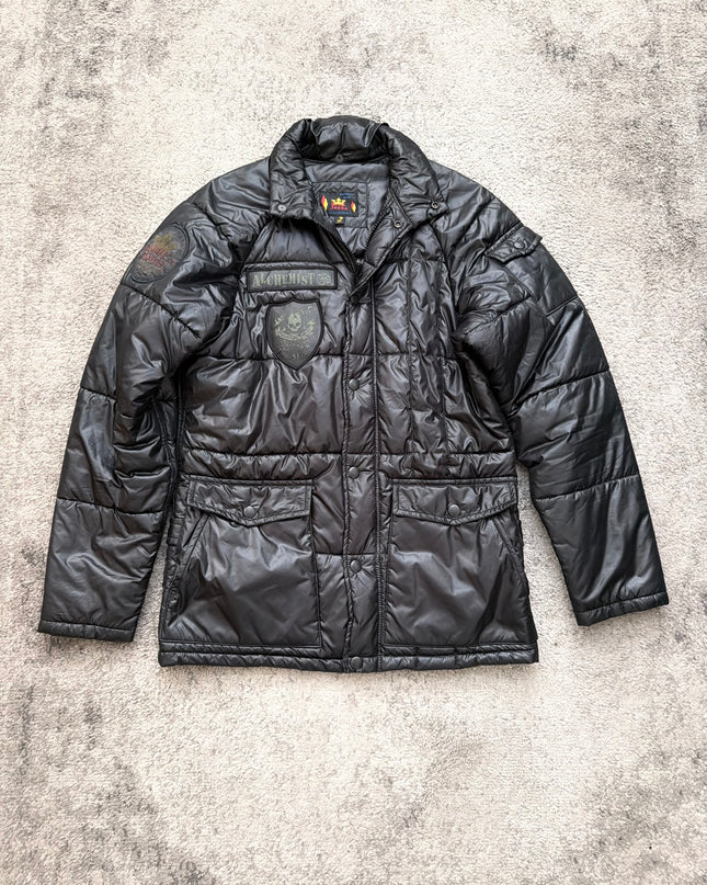 SKULL JEANS "BLACK ALCHEMIST" PUFFER