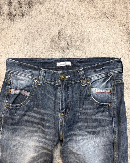 SUPERUBIS "MIDNIGHT FADE" DENIM