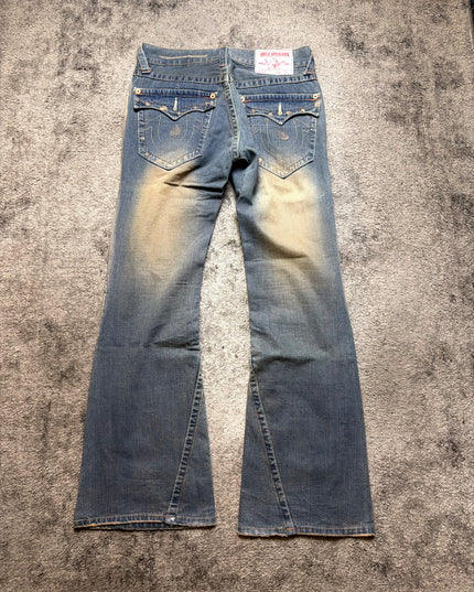 TRUE RELIGION "BROKEN HALO" DENIM