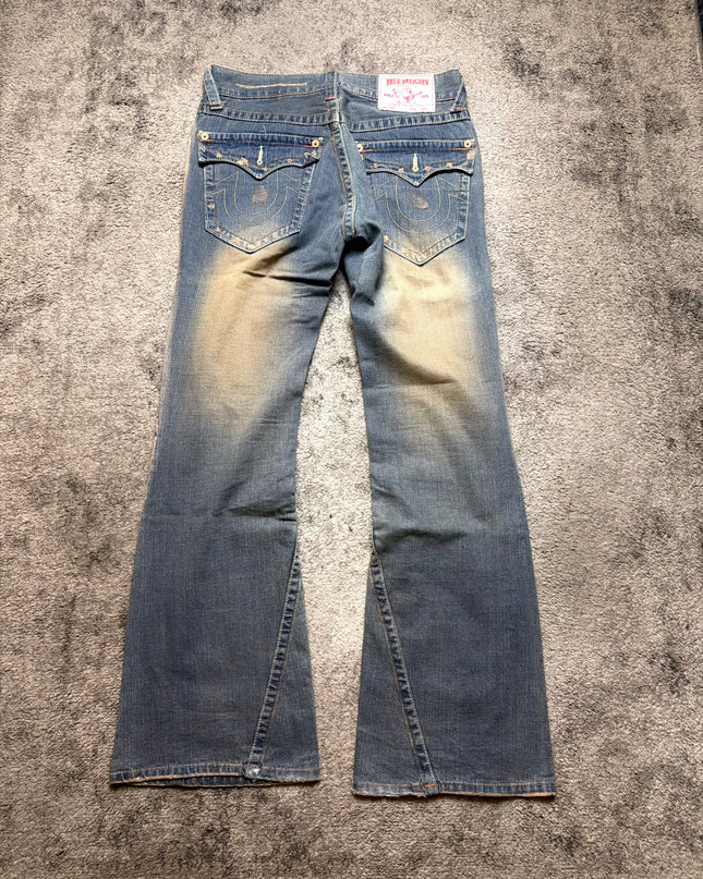 TRUE RELIGION "BROKEN HALO" DENIM