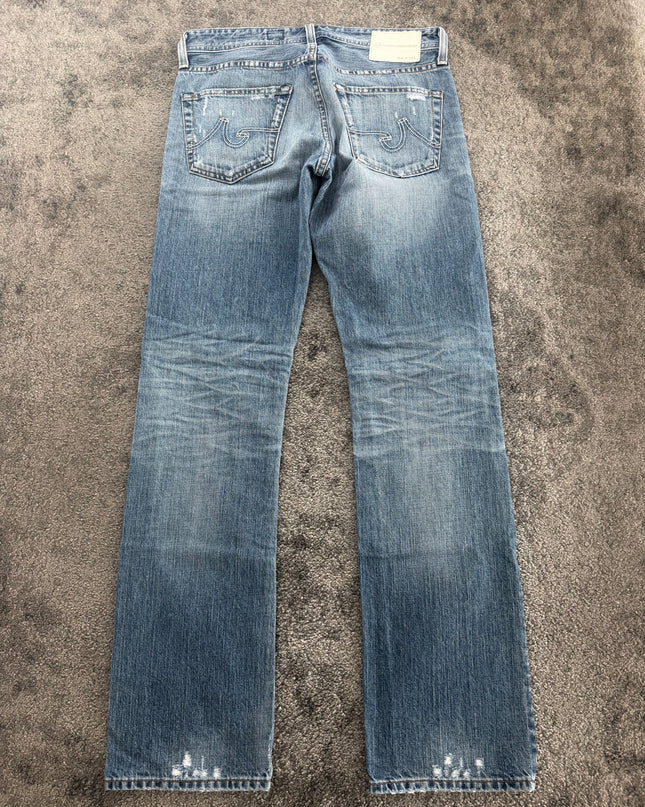 ADRIANO GOLDSCHMIED "DUST FADE" DENIM (M)