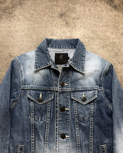 MURDER LICENSE "ICE WASH" DENIM JACKET