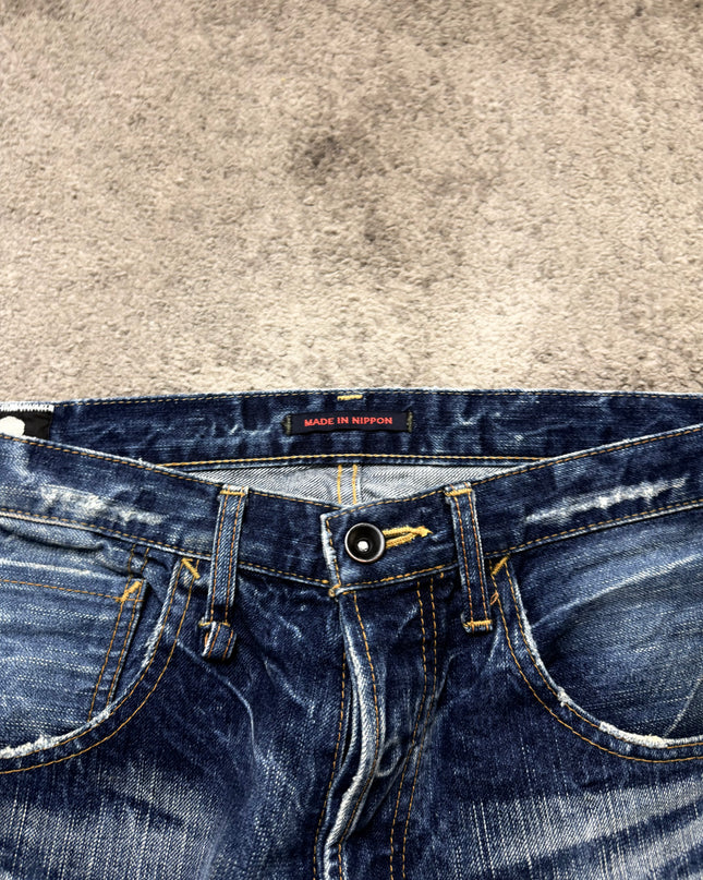 BLUE WAY "BROKEN WHISPERS" DENIM
