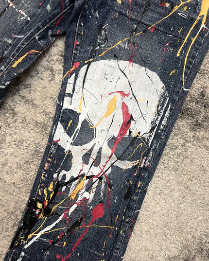HN+DIE "ARTILLERY SKULL" DENIM