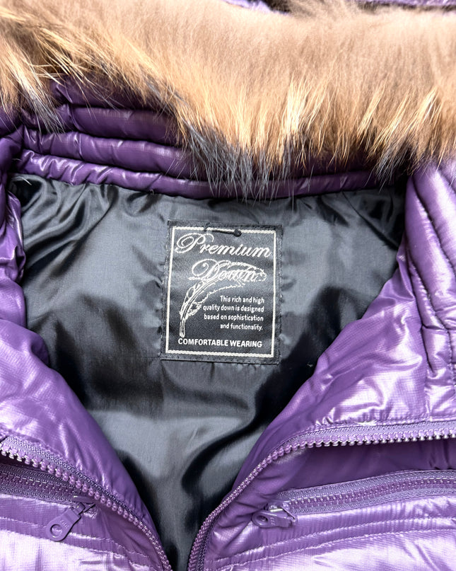 TAKEO KIKUCHI "VIOLET AFTERGLOW" PUFFER