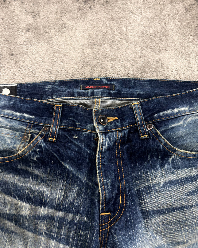 BLUE WAY "CRACKED HORIZON" DENIM (M)