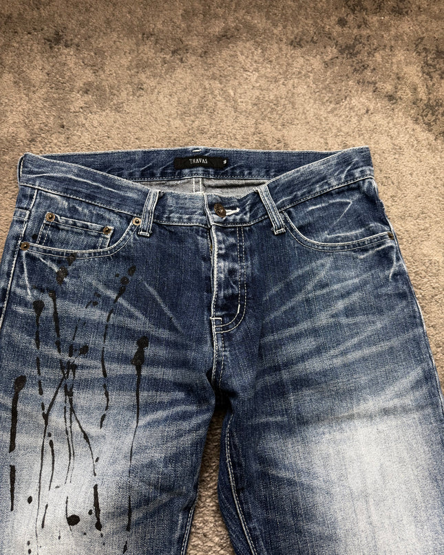 TRAVAS "PAINTED FLARE" DENIM (S-M)