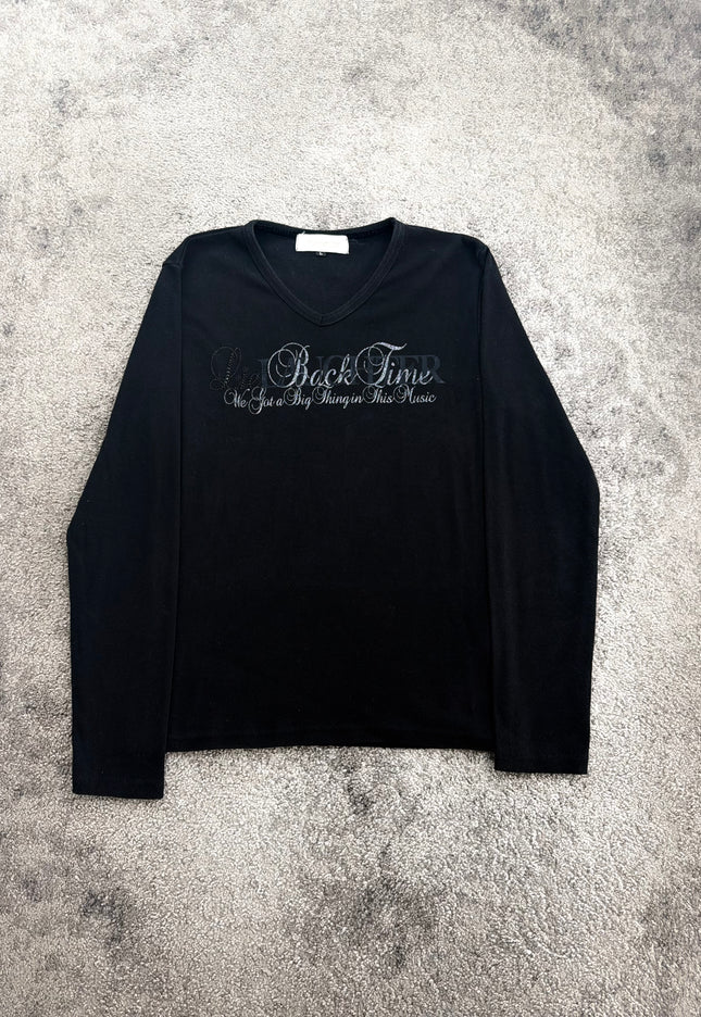 GROWTH "MIDNIGHT SCRIPT" LONGSLEEVE (M)