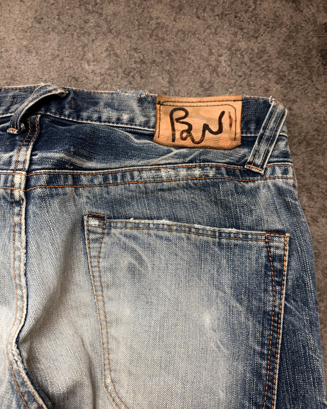 BLUE WAY "FADED VOLTAGE" DENIM