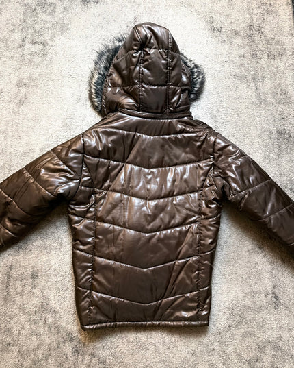 CUTE ACUTE "BURNISHED NIGHT" PUFFER