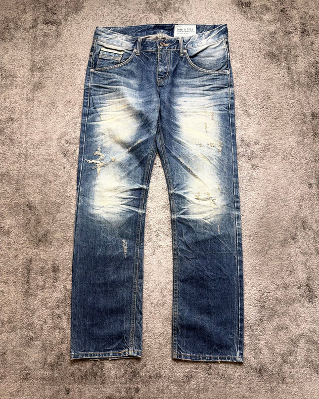 DPSR "SUNBURN STATIC" DENIM