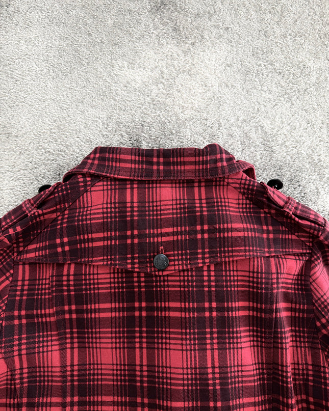 INTHEATTIC "REBEL PLAID LAYER" JACKET (M)