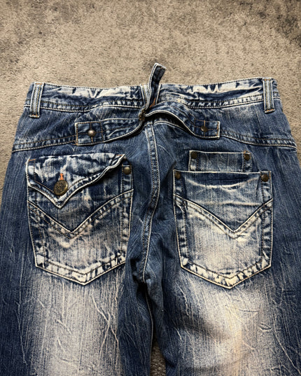 BLOW BY BLUE "CRIMSON LINE" DENIM