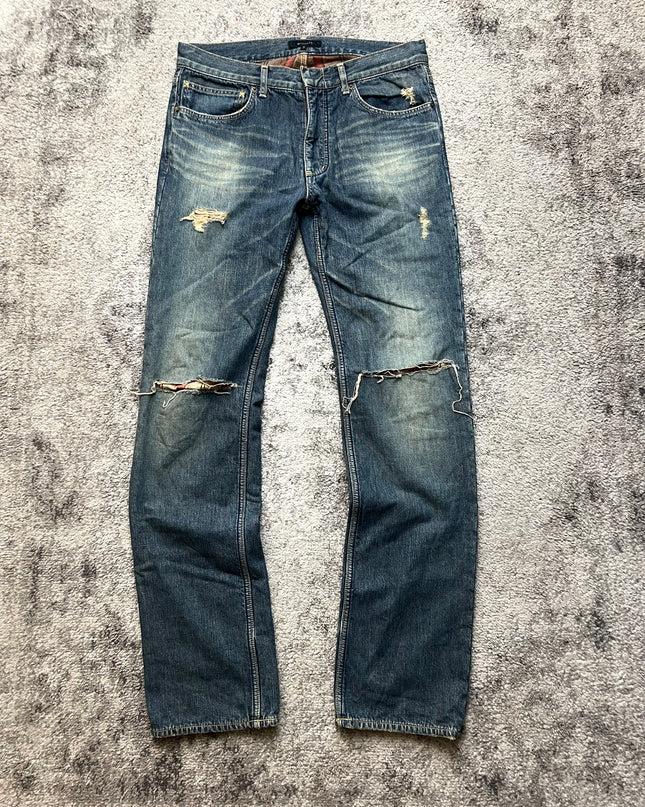 WIZZARD "RUSTED HALO CUT" DENIM