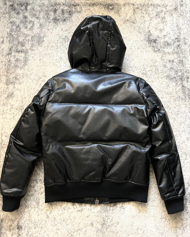 TAKEO KIKUCHI FAUX LEATHER BUFFER