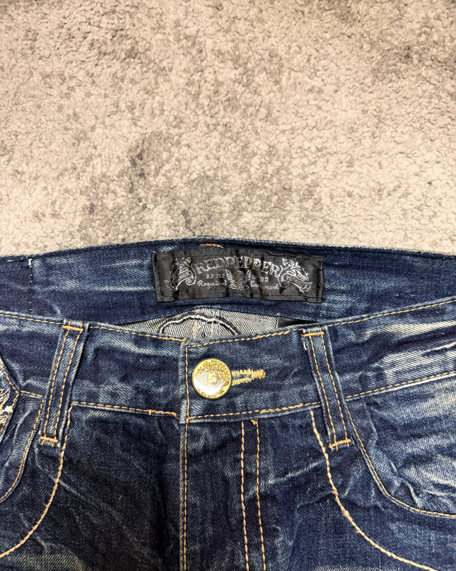 RED PEPPER “INFINITE WHISKER“ DENIM