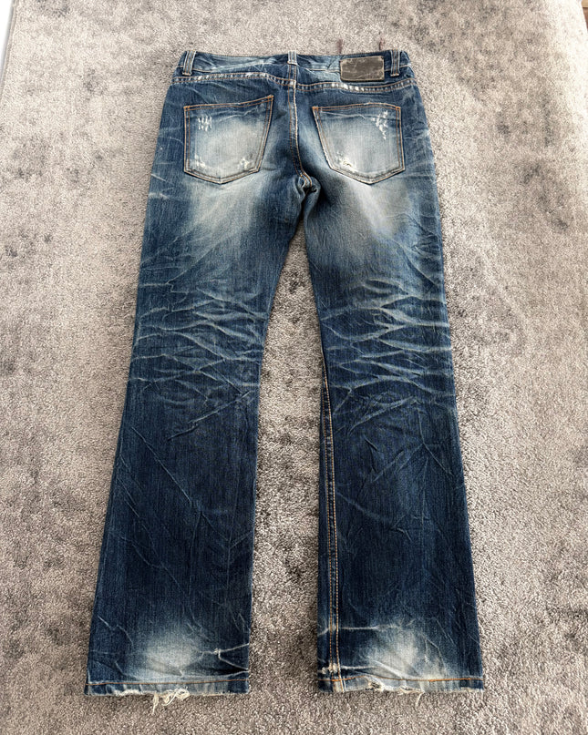 NUMBER ZERO "SUNFADE DAMAGE" DENIM (M-L)