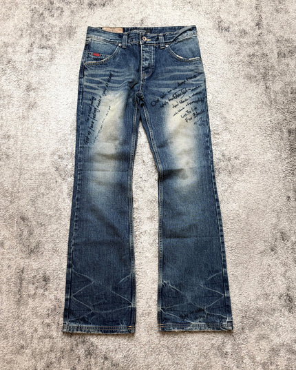 OFF THE NEIGE "INK STAINED LOVERS" DENIM