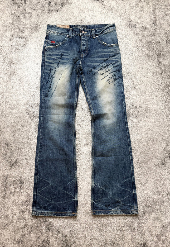 OFF THE NEIGE "INK STAINED LOVERS" DENIM