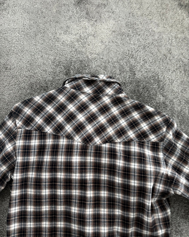 SCHLÜSSEL "BROWN STATIC" FLANNEL (L)