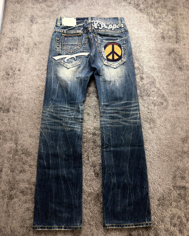 RED PEPPER "SUNBURST" DENIM