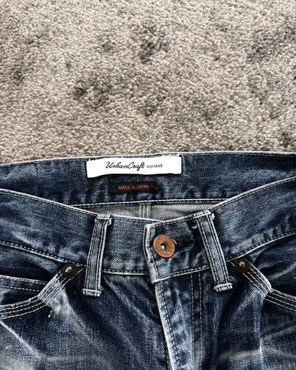BLUE WAY X URBAN CRAFT "WAVE FADE" DENIM (S-M)