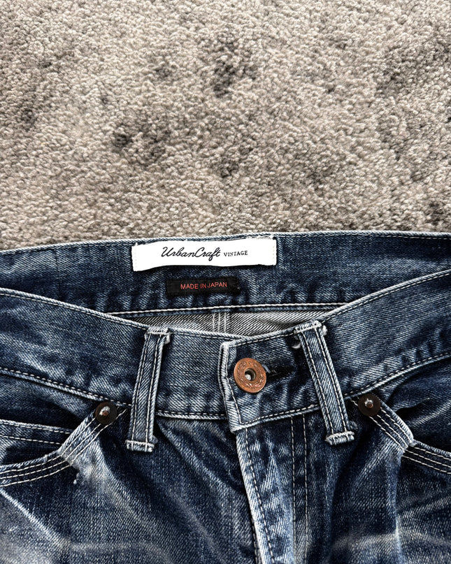 BLUE WAY X URBAN CRAFT "WAVE FADE" DENIM (S-M)