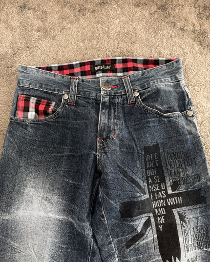 WILD LIFE "ANARCHY FADE" DENIM
