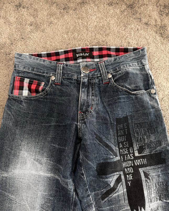 WILD LIFE "ANARCHY FADE" DENIM