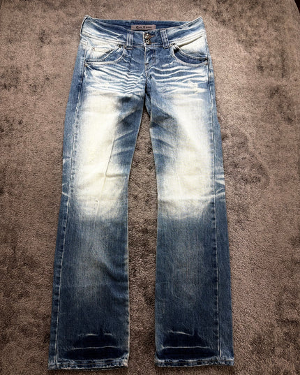 COOK JEANS "HEAVY SUNFADE" DENIM (M)