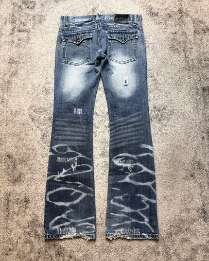 BLACK BACCARA "MIDNIGHT FANG" DENIM